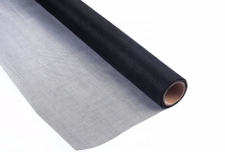 insect fly proof fiberglass door screen / window mesh screen / grey and black fiberglass mosquito net