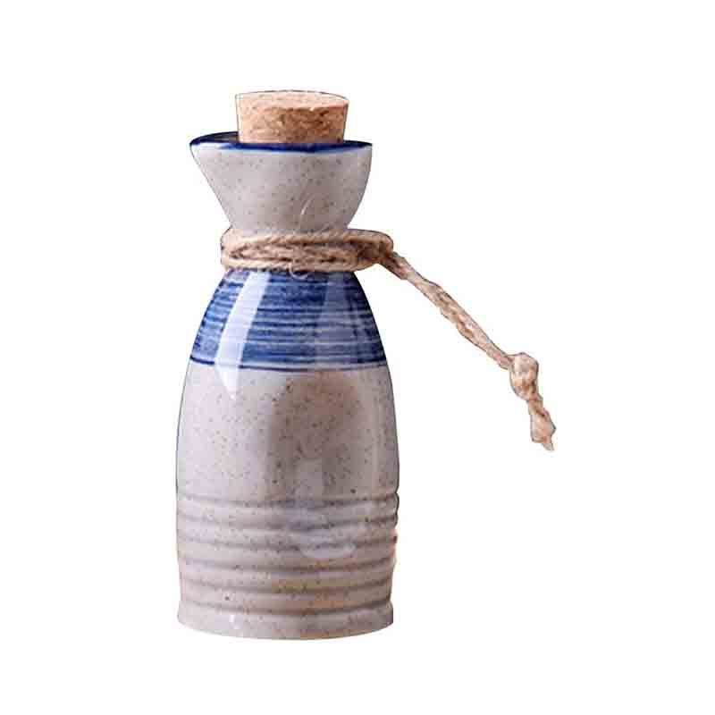 Modern Style Ceramic Sake Pot Handmade Porcelain Sake Bottle Liquor Wine Jugs in Bulk