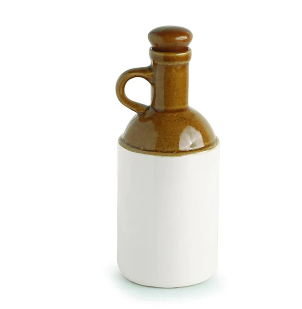 Wholesale Retro Ceramic Oil Bottle Handmade Porcelain Olive Oil Bottles