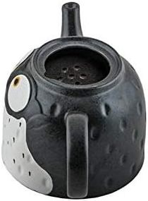 Cute Novelty Owl Design Tea Pot Pot Ceramic Teapot Tea Pot Kettle with Side Handle