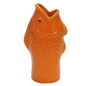 Orange Goldfish Koi Ceramic Fish Cocktail Mug Cocktail Mug Cup Ceramic Mug