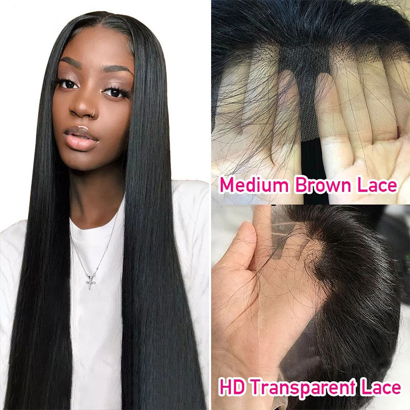 Wholesale Human Hair Extension Vendors Most Expensive 30 60 Inch Straight Indian Remy Human Hair Full Lace Front Wig