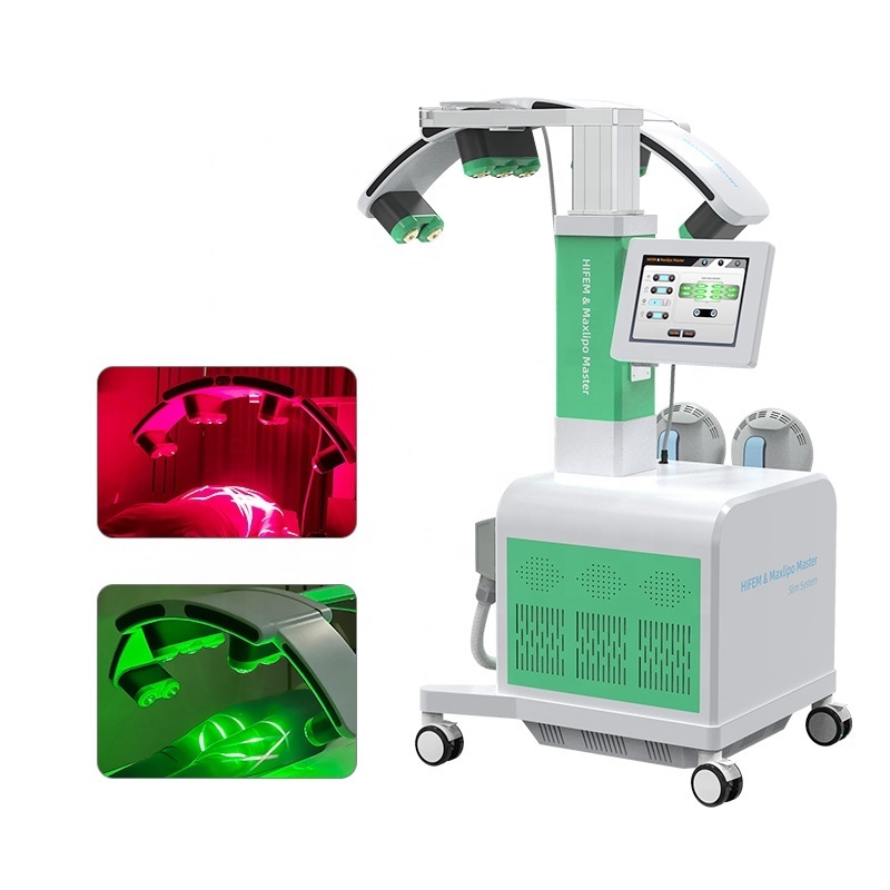 10d Laser Maxlipo Slim System Massage Machine With Hiemt To Lose Weight Lose