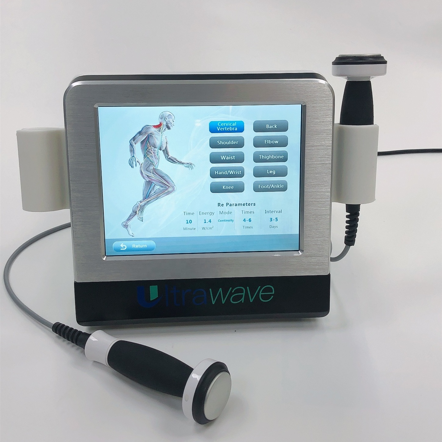 2 Handles Arthritic Joint Therapy Ultrawave System 2 Handles Ultrasound Machine Physical Therapy Machine