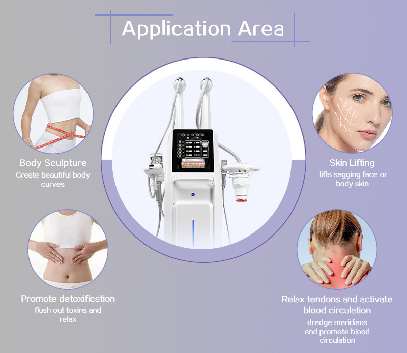 New Trend Body Rotation Deep Fat Removal Body Shaping Face Lifting 360 Degre Rotating Roller Rf Machine