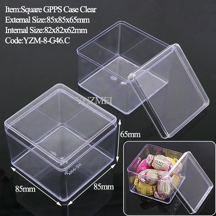 YUZMEI Plastic Mini Funko Pop Figures Display Case Toys Rock Stone Display Case Action Figures Box Tennis Balls Storage