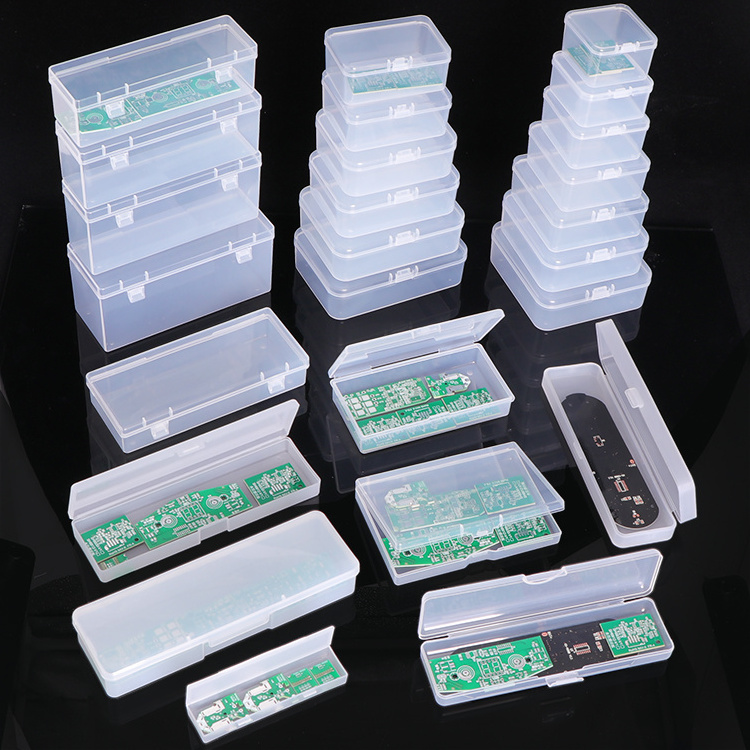 YUZMEI Plastic Removable Dividers Storage Box Small Parts Organizer Compartment Container Storage for Crafts Fishing Tackles