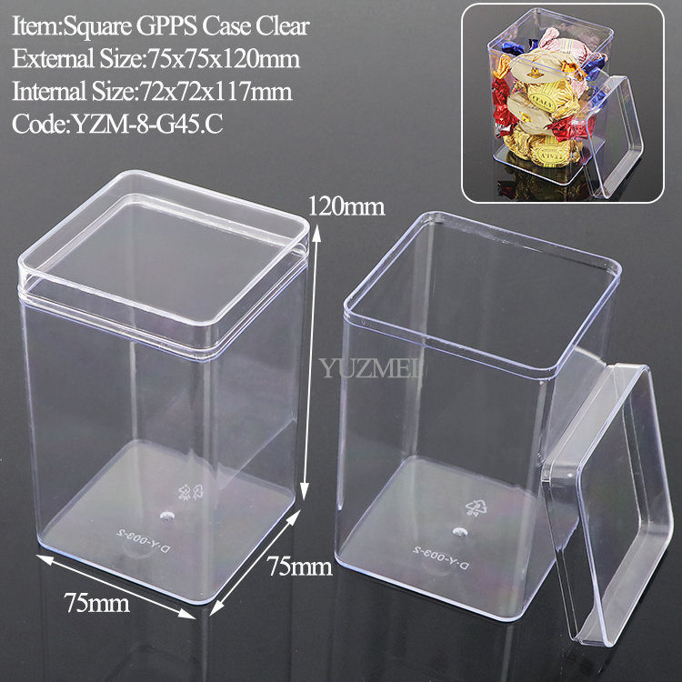 YUZMEI Plastic Mini Funko Pop Figures Display Case Toys Rock Stone Display Case Action Figures Box Tennis Balls Storage