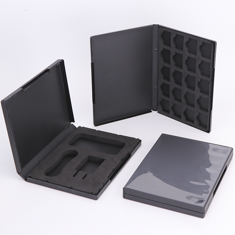 Yuzmei Printed Custom Box Package Small Plastic DVD Case Printer Storage Container Storage Box Magazines Holder