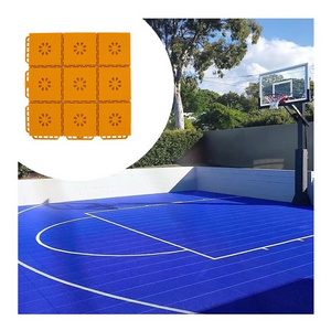 HI-Q can use 10 yearstennis court surface paint basketball court pads Outdoor Basketball Sport Court Flooring wholesale