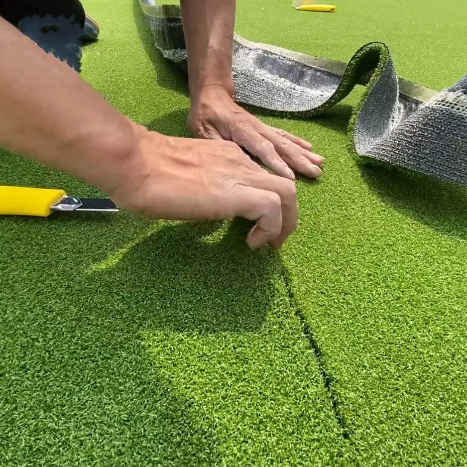 Outdoor 15mm well used artificial golf grass putting green mini golf carpet