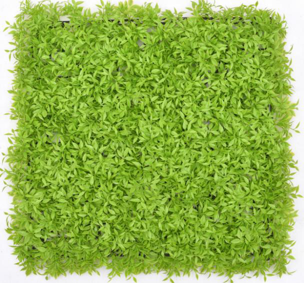 Artificial Grass Leaves Accessory  For Artificial Green Plant Wall