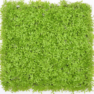 Artificial Grass Leaves Accessory  For Artificial Green Plant Wall