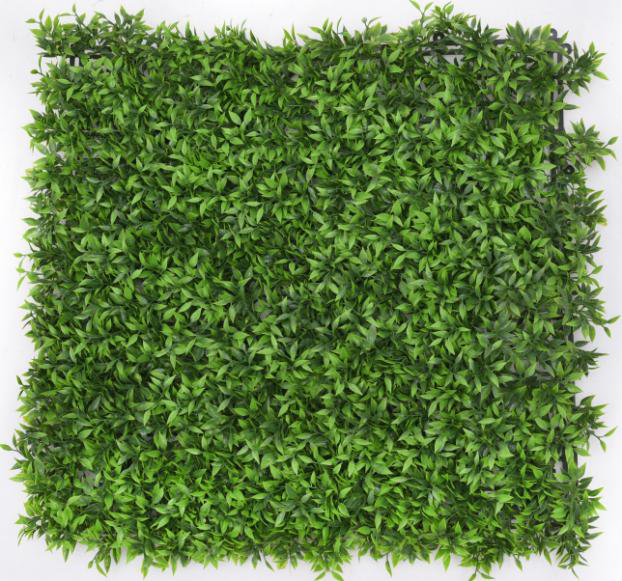 Artificial Grass Leaves Accessory  For Artificial Green Plant Wall