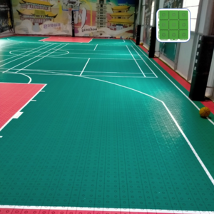 Ten year warranty sports flooring waterproof materials basketball court wood flooring outdoor roller skating modular flooring