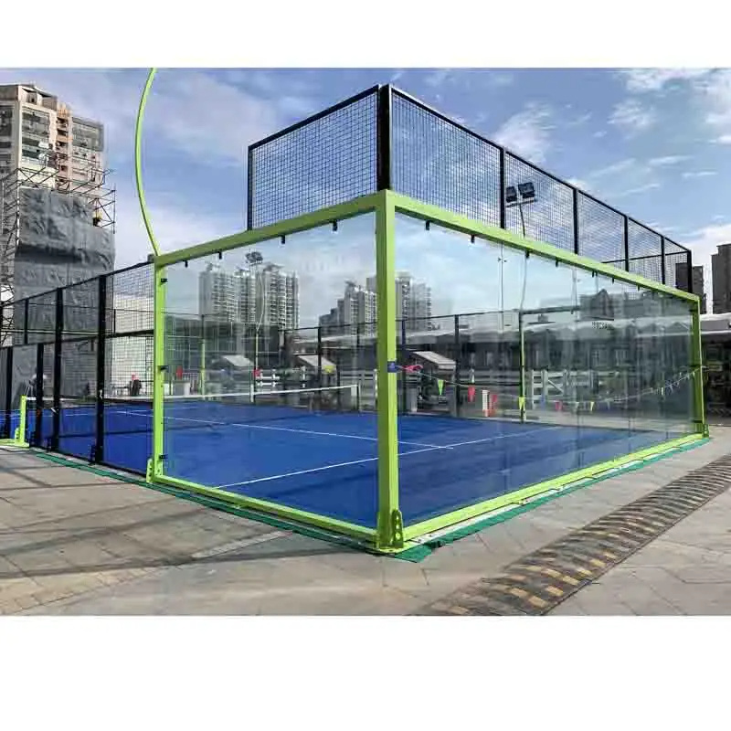 Soccer Fields Padel For Tennis Court Sports Flooring Artificial Turf Grass Padel Tennis court