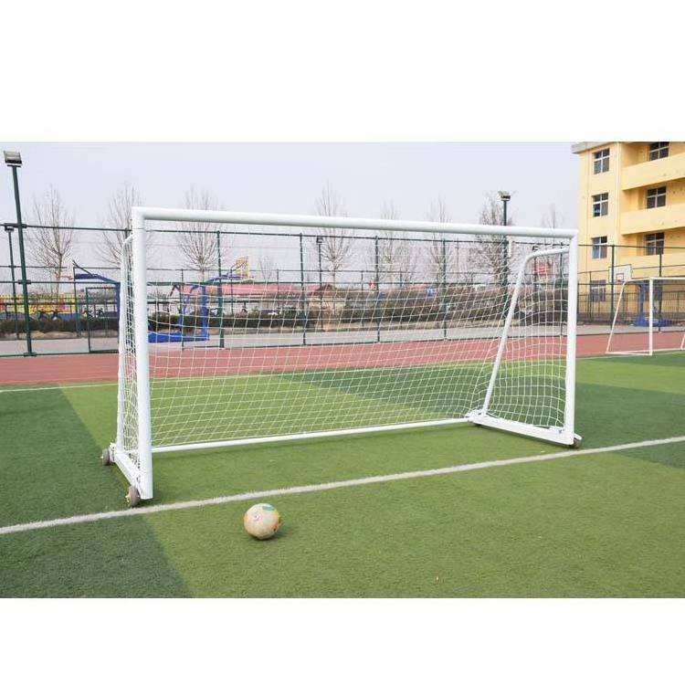 Portable 7vs7 Soccer Goal Football Gate Aluminum Posts with Net