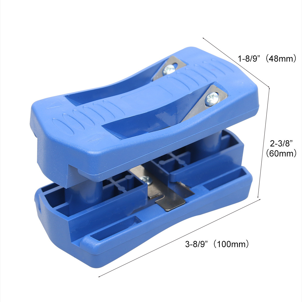 Manual Trimming Plastic Plywood Melamine Wood Edge Band Cutter Edge Banding Trimmer Woodworking