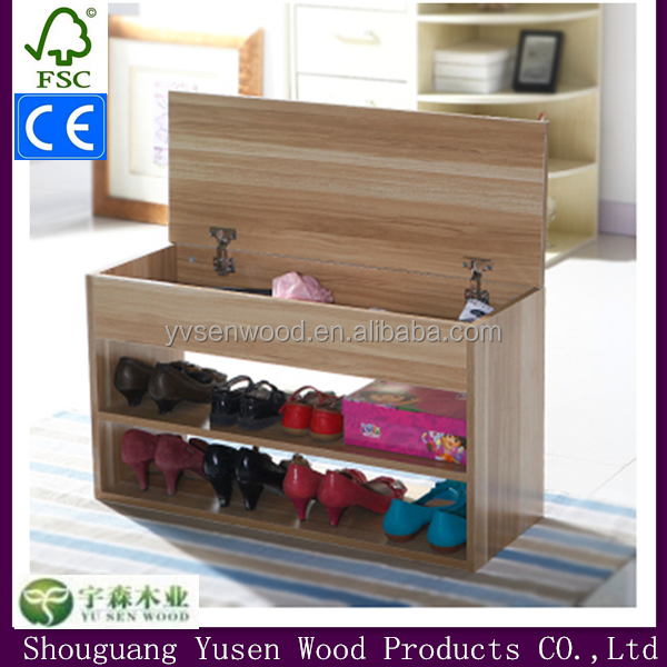 Living room furniture modern models shoe rack wood shoes rack cabinet with drawers