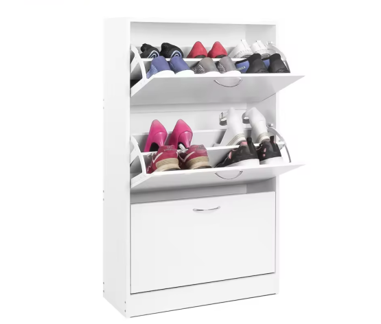 modern high gloss white wooden shoe racks online cabinet storage closet organizer designs for living room furniture