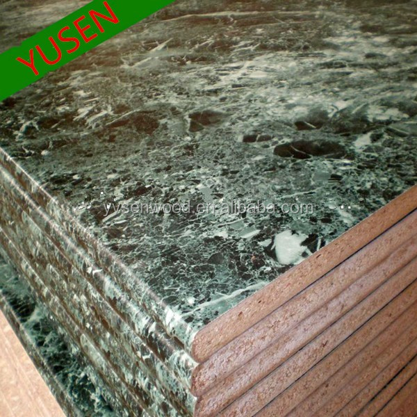 HPL particle board countertop with kitchen cabinet HPL table top