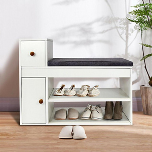 white melamine particle board shoe storage cabinet shoe shelf