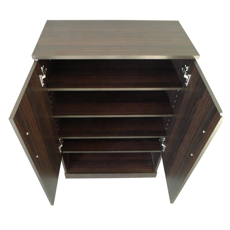 Simple modern design wooden shoe rack cabinet storage