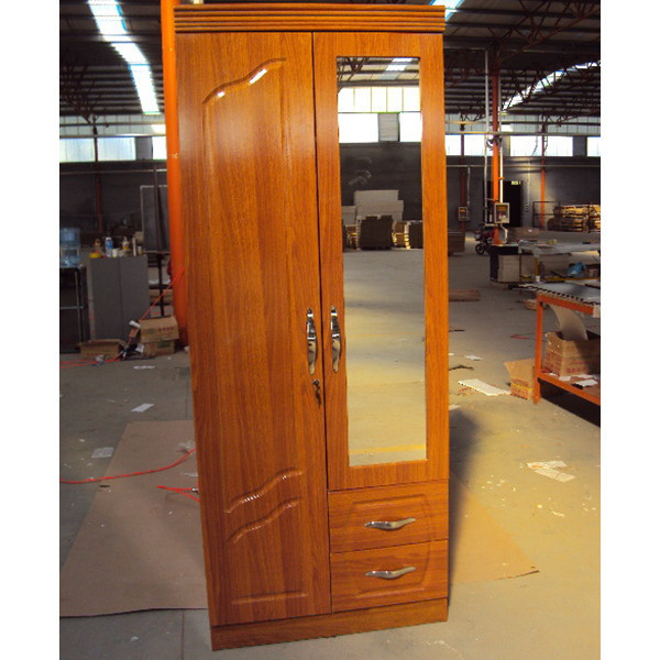 wood armoire chipboard clothes cabinet wood wardrobes closet  for bedroom