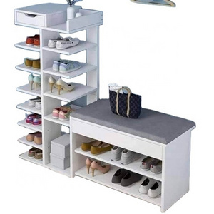 High Quality Classic Style tall  Shoe storage cabinet modern shoe rack wall shoe racks