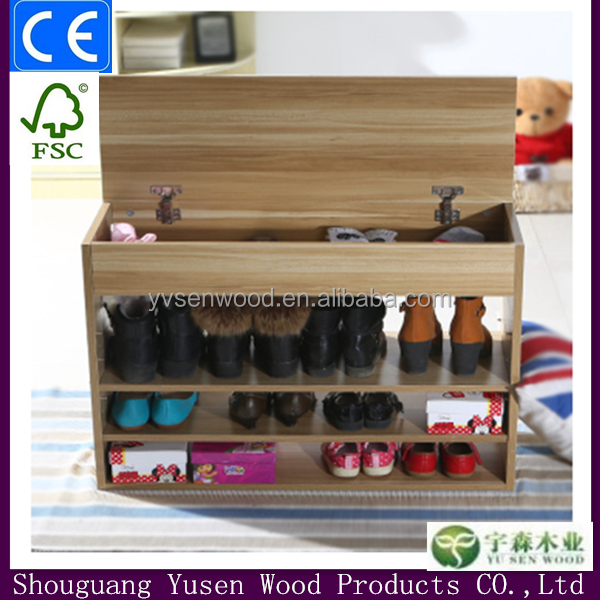 Living room furniture modern models shoe rack wood shoes rack cabinet with drawers