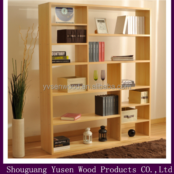 2015 Modern MDF used library bookcase