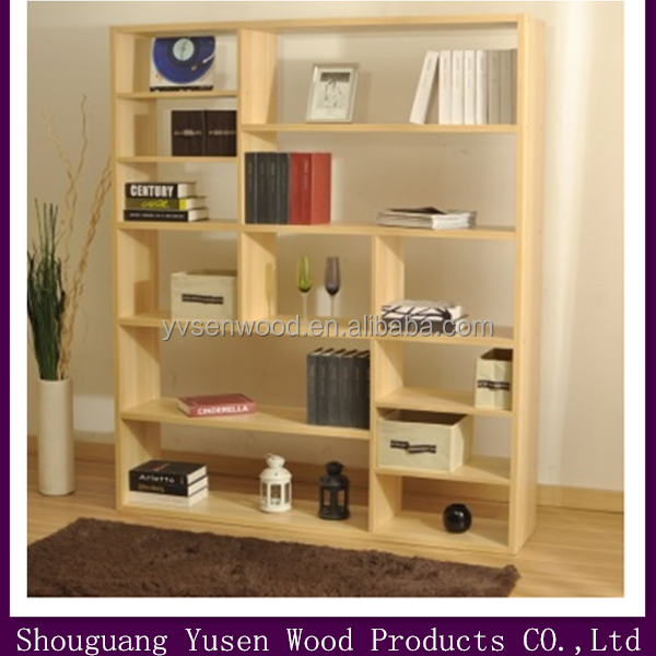 2015 Modern MDF used library bookcase