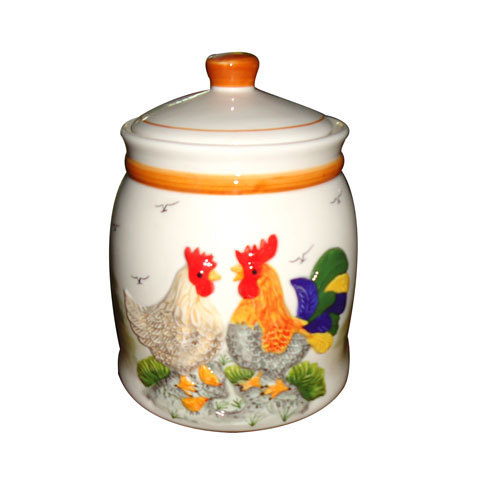 Wholesale Ceramic Animal Cookie Jar Honey Jars Home Decor Holiday Gifts storage canister