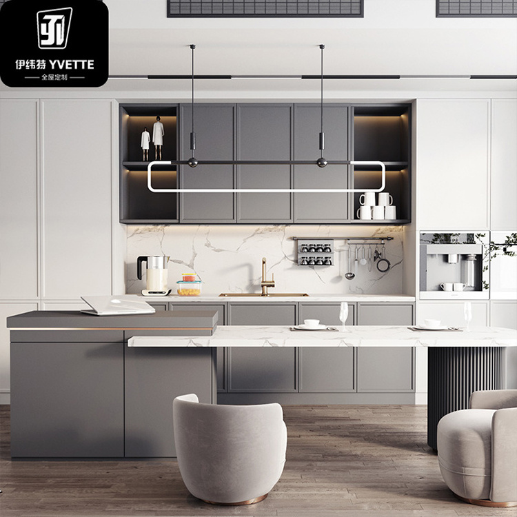 YVT Kitchen Pantry Units Professional Kitchen Cabinet Supplier Kitchen Cabinets China