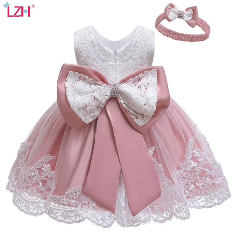 Newborn Baby Girl Dress Princess Formal Prom Tutu Ball Gown Tulle Dresses Infant Party Dress