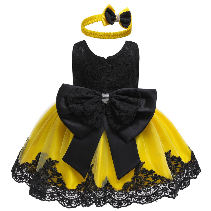 Newborn Baby Girl Dress Princess Formal Prom Tutu Ball Gown Tulle Dresses Infant Party Dress