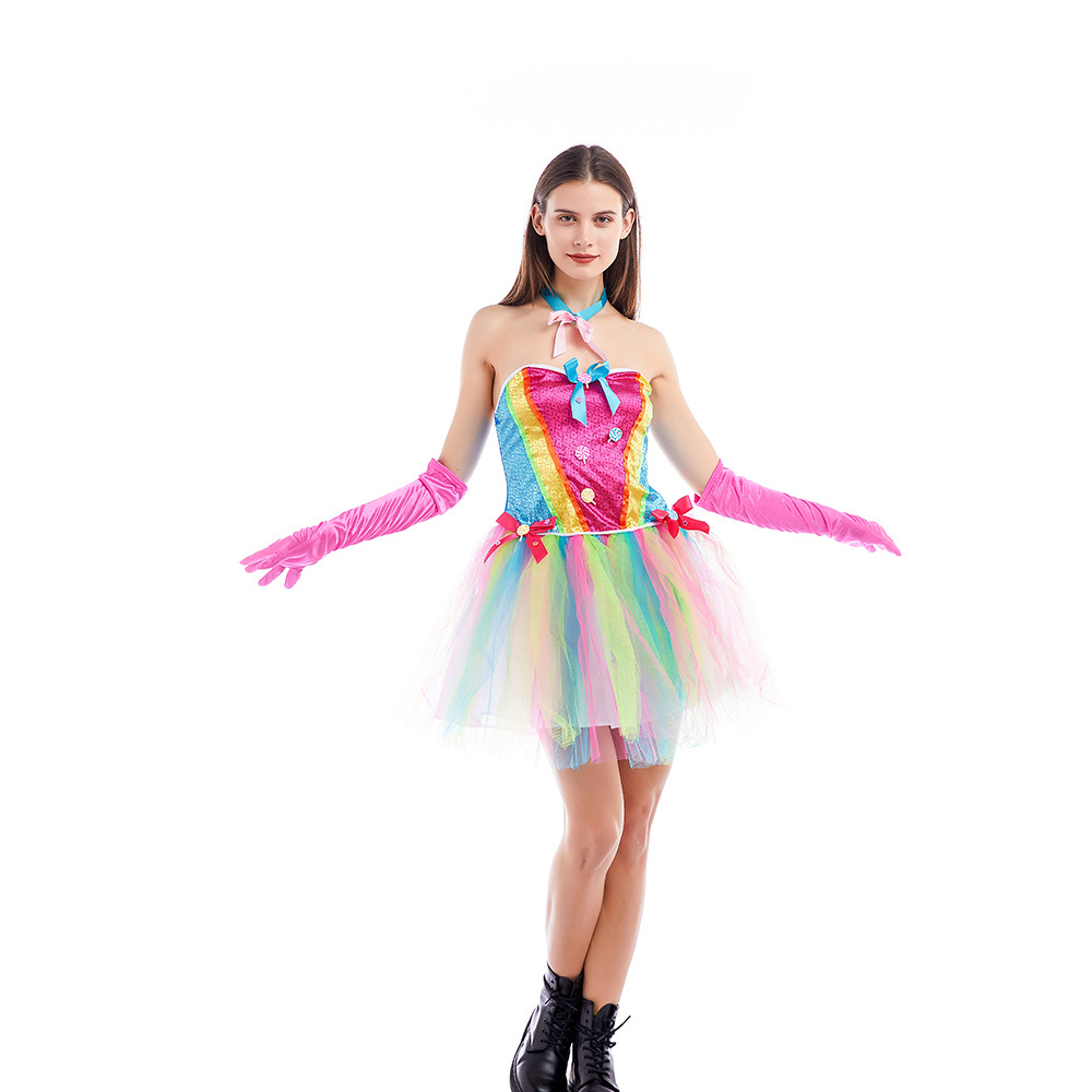 Custom Fluffy Dress Women Lady Elegant Carnival Costumes for Women