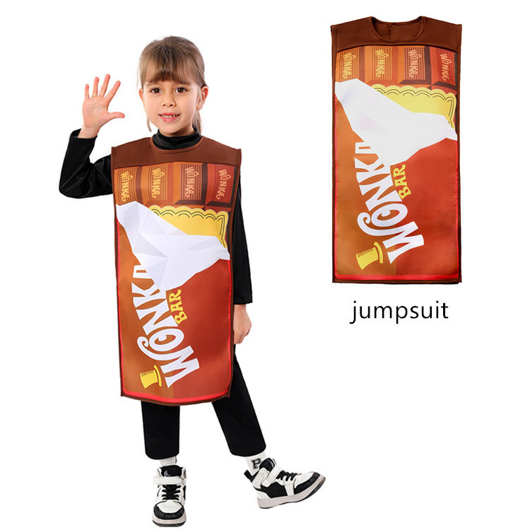 Factory Selling Children Game Cosplay Juice Cheese Pizza Costumes Carnival Role-playing Funny Food Jumpsuit