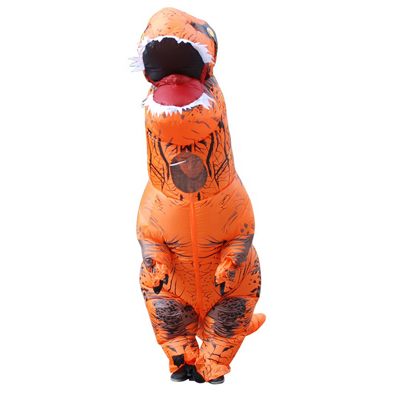 Adult Halloween Costume inflatable Dinosaurs Costume Walking Funny Party Costumes