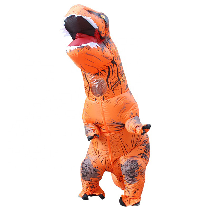 Adult Halloween Costume inflatable Dinosaurs Costume Walking Funny Party Costumes