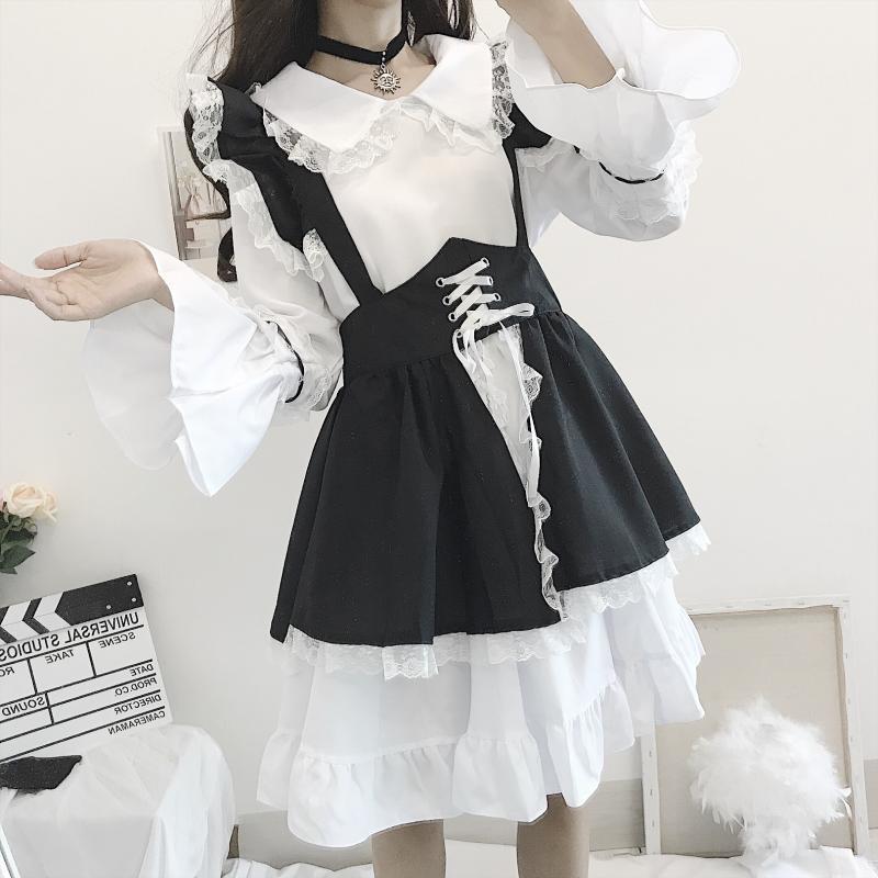 Lolita Maid Princess Dresses Anime Costumes Plus Size Cosplay Party Costumes Cos Dress For Adult Girls