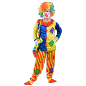 Adult Fashion Clown Character Carnival Costume Cosplay Halloween Carnival Costume For Unisex