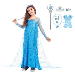 Baby Girl party Elsa Princess Costume Snow White Princess Dress for Girl