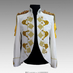 Renaissance Men's Suits Vintage Jacket  King Prince Royal Court Coat Stage Wear Costume Homme