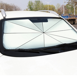 High Quality Multifunction Front Windshield Window Sun Shade Visor Heat Insulated Folding Umbrella Cover For Car SUV Universal