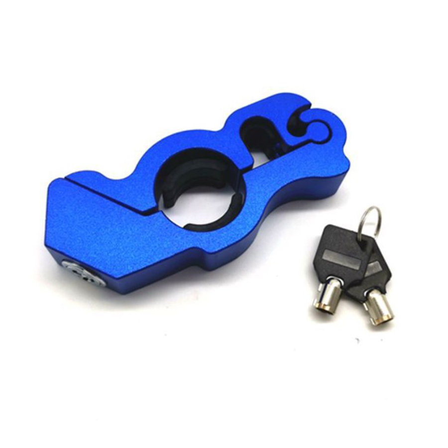 High Quality Aluminum Alloy Motorcycle ATV Brake Clutch Handlebar Anti-Theft Security Lock