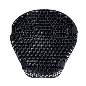 High Quality No Need Air Charging Honeycomb Breathable Shock Absorbing Decompression TPE Motorcycle Seat Cushion