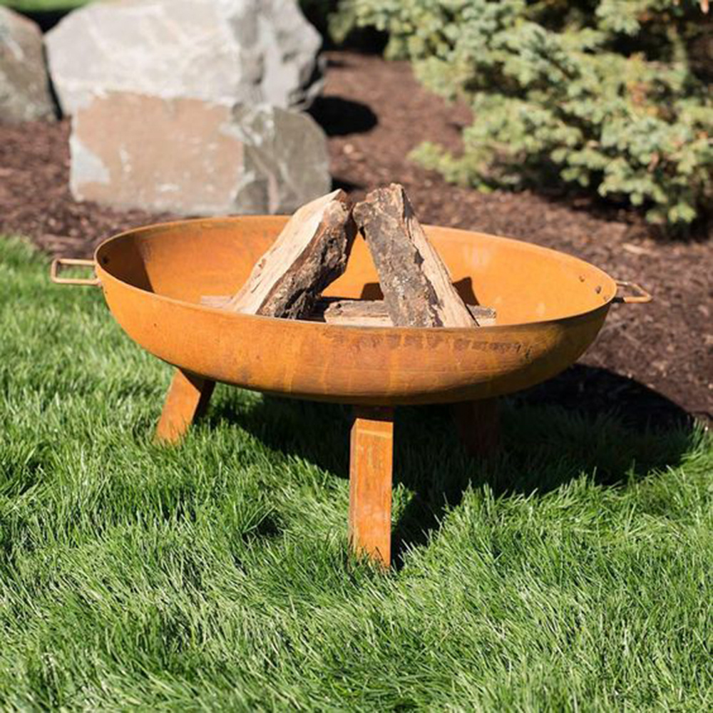 Wholesale Outdoor Indoor Backyard Decorative Collapsible Large Steel Fire Bowls And Fire Pit