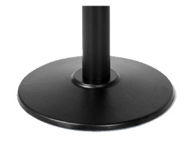 Unique Design Industrial Antique Fashionable Furniture Square Round Black Coffee Dining Metal Carbon Steel Table Base