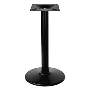 Unique Design Industrial Antique Fashionable Furniture Square Round Black Coffee Dining Metal Carbon Steel Table Base